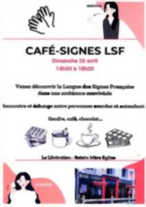 photo Café signes LSF