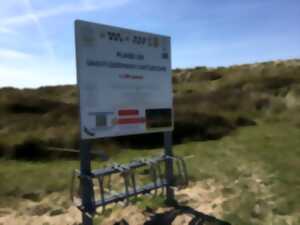 photo Nettoyage de la partie de plage naturiste