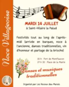 Noce villageoise à Saint-Hilaire-la-Palud