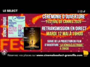 photo Soirée d'ouverture du festival de cannes en direct et avant-première de 