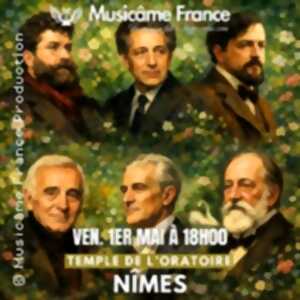 Concert à Nîmes - Debussy, Ravel, Bizet, Aznavour, Saint-Saëns, Dutilleux