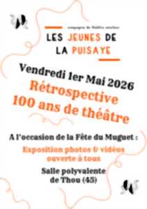 Exposition de photos et vidéos - Les 100 ans de théâtre des Jeunes de la Puisaye