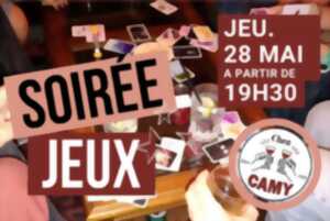 Soirée Jeux Chez Camy