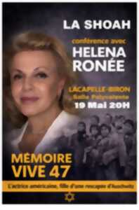 La Shoah, conférence avec Helena Ronée