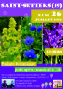 Sortie botanique et apéro musique