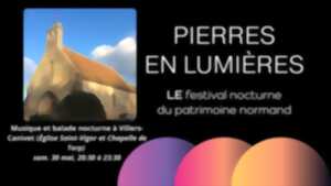 Pierres en Lumières à l'Église Saint Vigor de Villers-Canivet