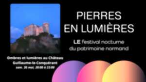 Pierres en Lumières au Château-Guillaume-Le-Conquérant