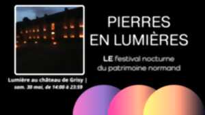 Pierres en Lumières au Château de Grisy