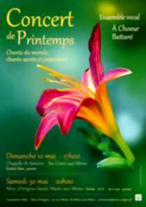Concert de Printemps - chants du monde, chants sacrés et  populaires