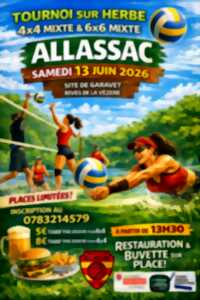 photo Volley : tournoi sur herbe