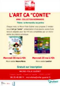 L'art ça conte - Au jardin des couleurs et micro-atelier Land'art