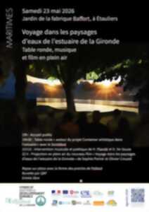 Voyage dans les paysages d'eaux de l'estuaire de la Gironde