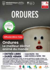 photo Diffusion Micro-Folie sur grand écran : Ordures : le meilleur déchet animé du monde