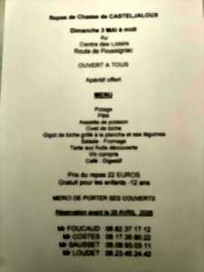 Repas des chasseurs