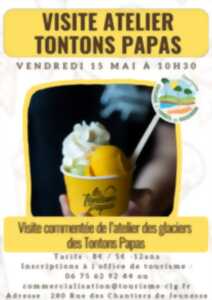 Visite de l'atelier des Tontons Papas