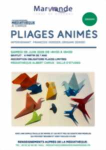 photo Atelier Origami - Pliages animés
