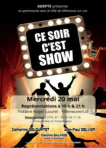 photo Ce soir, c'est show de et avec Catherine Delourtet et JeanPaul Delvor