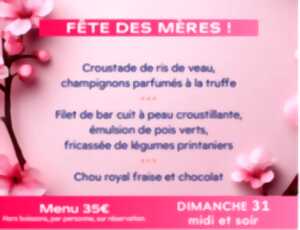 Menu de Fête des Mères