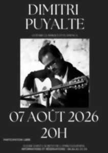 photo Concert Dimitri Puyalte : guitare classique et flamenca