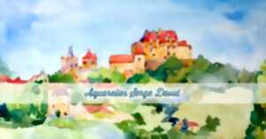 Exposition d'aquarelles de Serge David