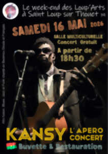 Apéro concert avec Kansy