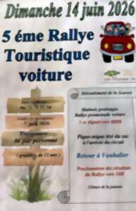 5e rallye touristique en voiture