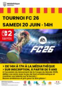 Tournoi jeu vidéo FC 26 sur Nintendo Switch 2