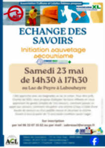 Echange des savoirs : initiation Sauvetage secourisme