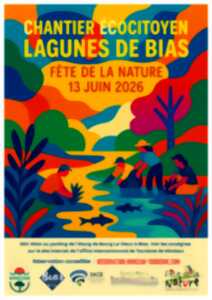 photo Fête de la nature - Chantier écocitoyen - Lagune de Bias
