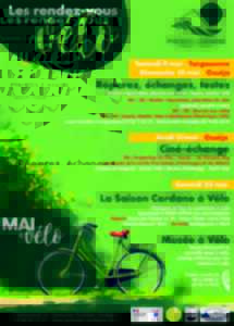 MAI À VÉLO - OSSÉJA