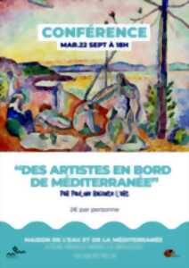 CONFÉRENCE DES ARTISTES EN BORD DE MEDITERRANÉE