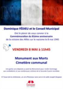 Commémoration du 8 mai