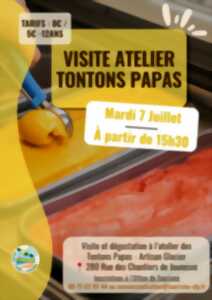 Visite de l'atelier des Tontons Papas