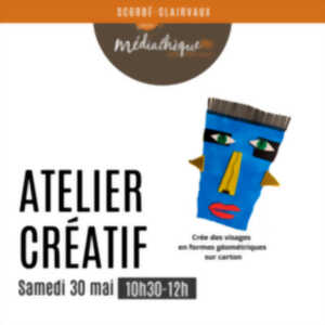 Atelier créatif : visages en carton