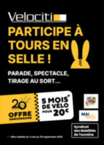 Velociti fête ses 20 ans à Tours en Selle