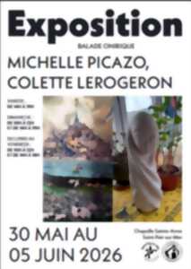 photo Exposition de Michelle Picazo et de Colette Lerogeron