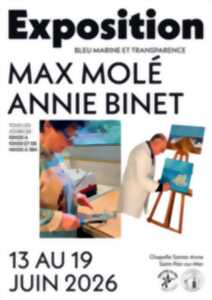 photo Exposition de Max Molé et de Annie Binet