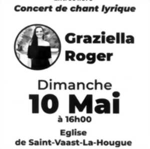 Concert de chant lyrique : Graziella Roger