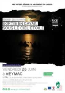 photo Sortie en kayak sous le ciel étoilé