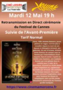 Retransmission en direct cérémonie du Festival de Cannes