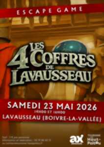 Escape Game : les 4 coffres de Lavausseau