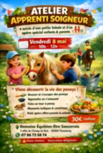 [Equibien-être]: atelier apprenti soigneur + balade à poney