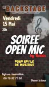 photo Open mic musical au Backstage