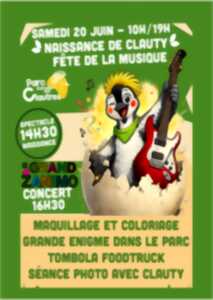 photo Naissance officielle de Clauty & Fête de la Musique