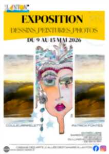 EXPOSITIION COULEUR PIPELETTE ET PATRICK FONTES