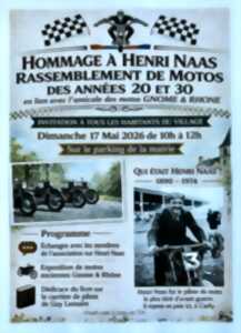 photo Hommage à Henri NAAS - Rassemblement de motos