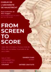 photo From Screen to Score – Concert du Chœur de l’Université de Maastricht