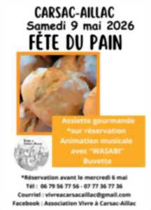 Fête du pain à Carsac-Aillac