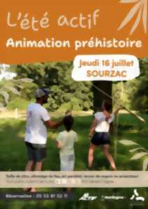 Eté actif : Animation Préhistoire