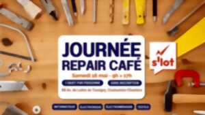 photo Repair Café avec l'Atelier du lien